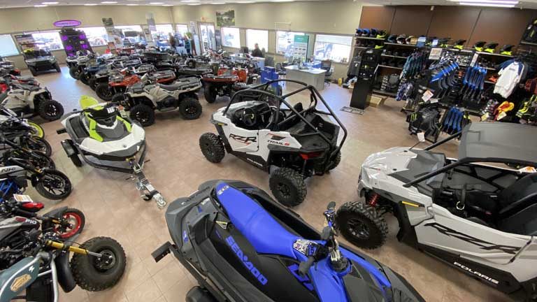 Interior view of Power Lodge in Ramsey, MN.